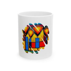 Art Inspired Ceramic Mug 11oz